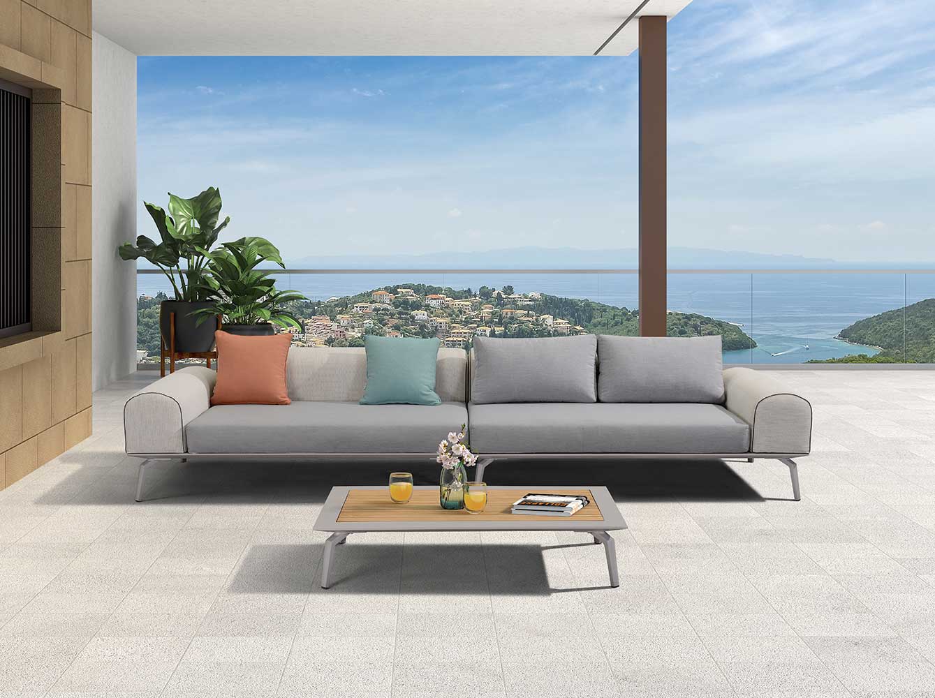 Luxurious Free Combination Teak Patio Furniture