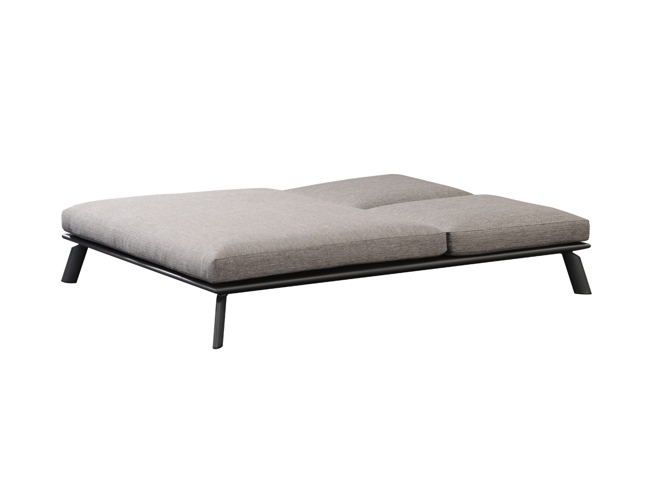  Cushioned Double Sun Lounger For Garden 