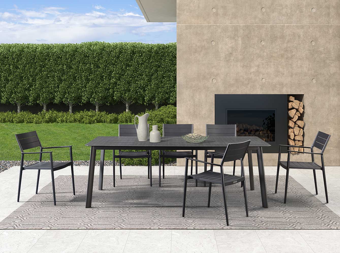 Popular Free Combination Garden Dinner Set