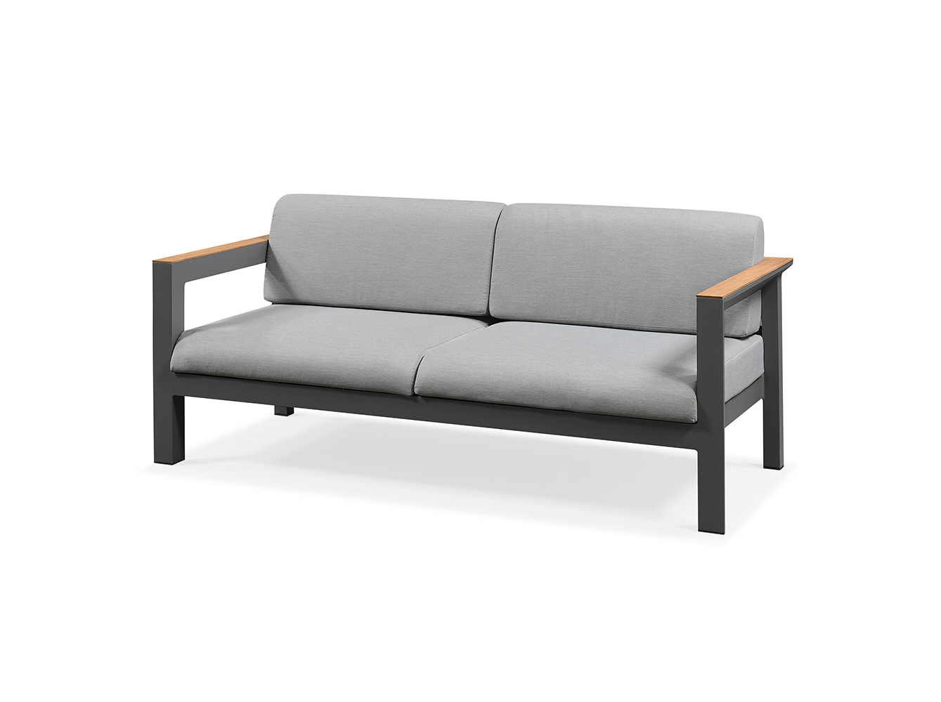 Designer Simple Teak Outdoor Patio Sofa Set
