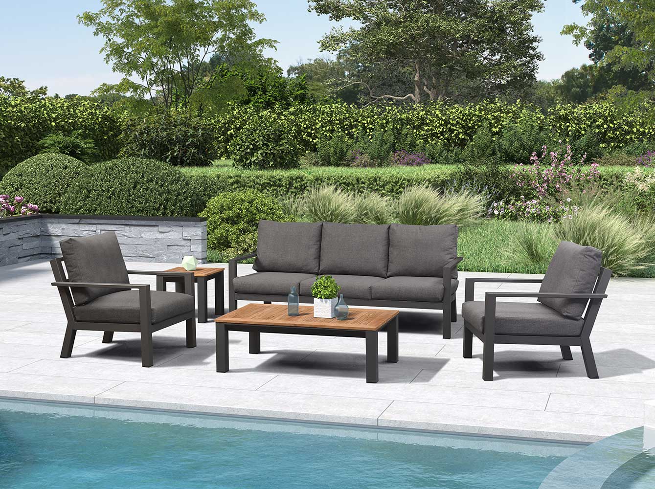 Ergonomic Design Villa Garden Sofa 
