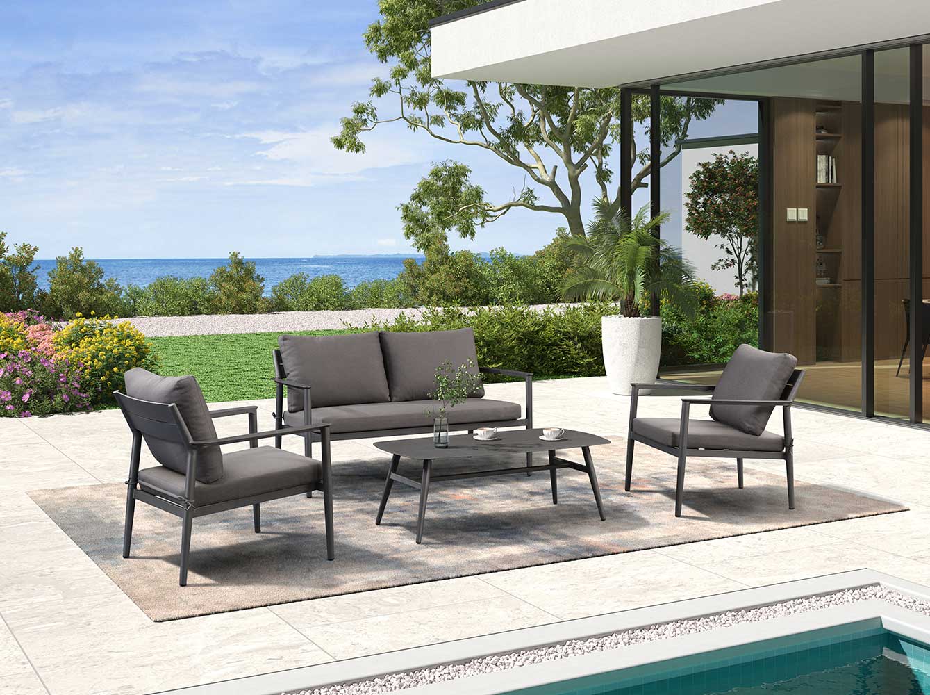 New Design Modern Style Garden Sofa Set