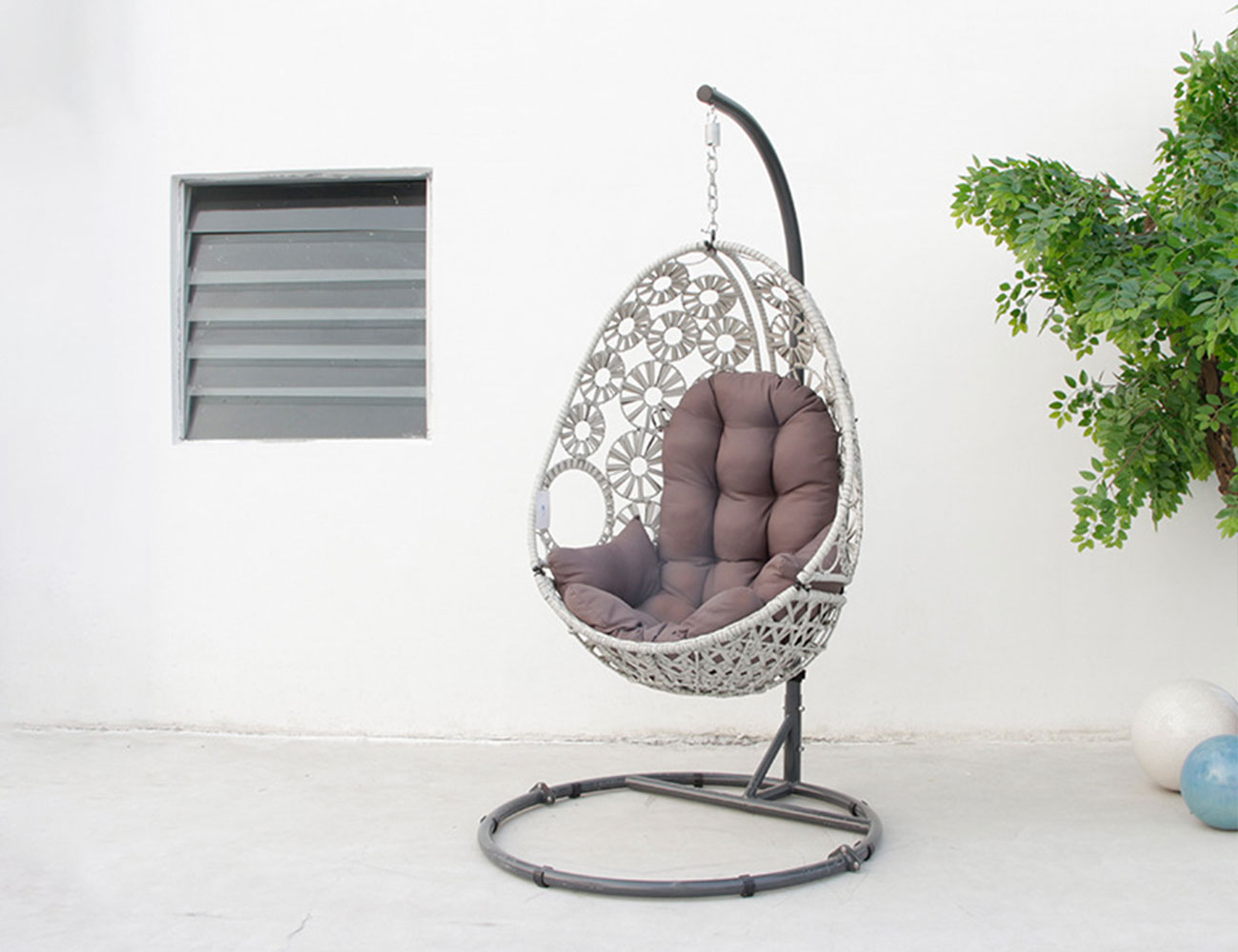 Courtyard Bird Nest Design Hanging Chair