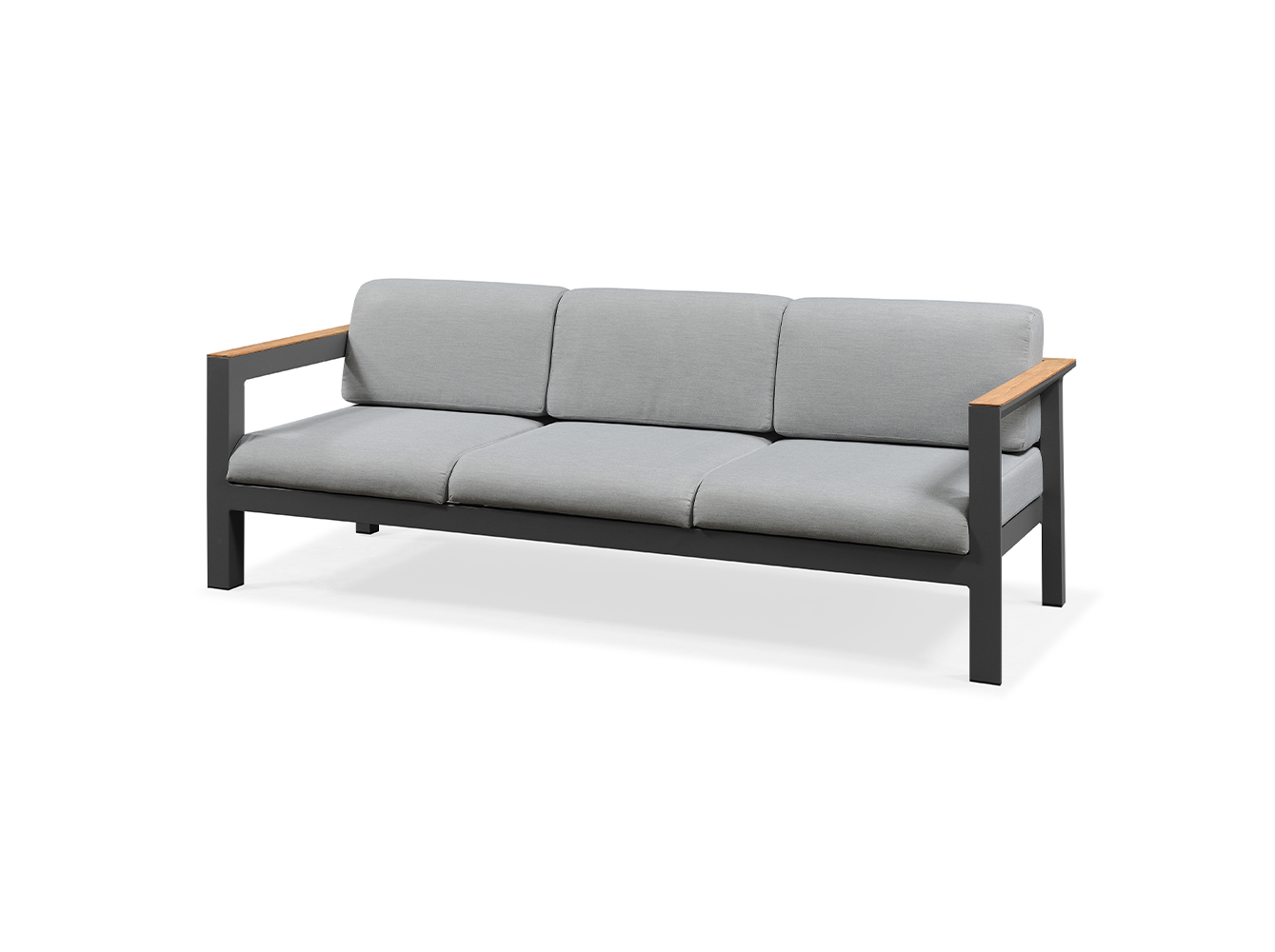 Designer Simple Teak Outdoor Patio Sofa Set