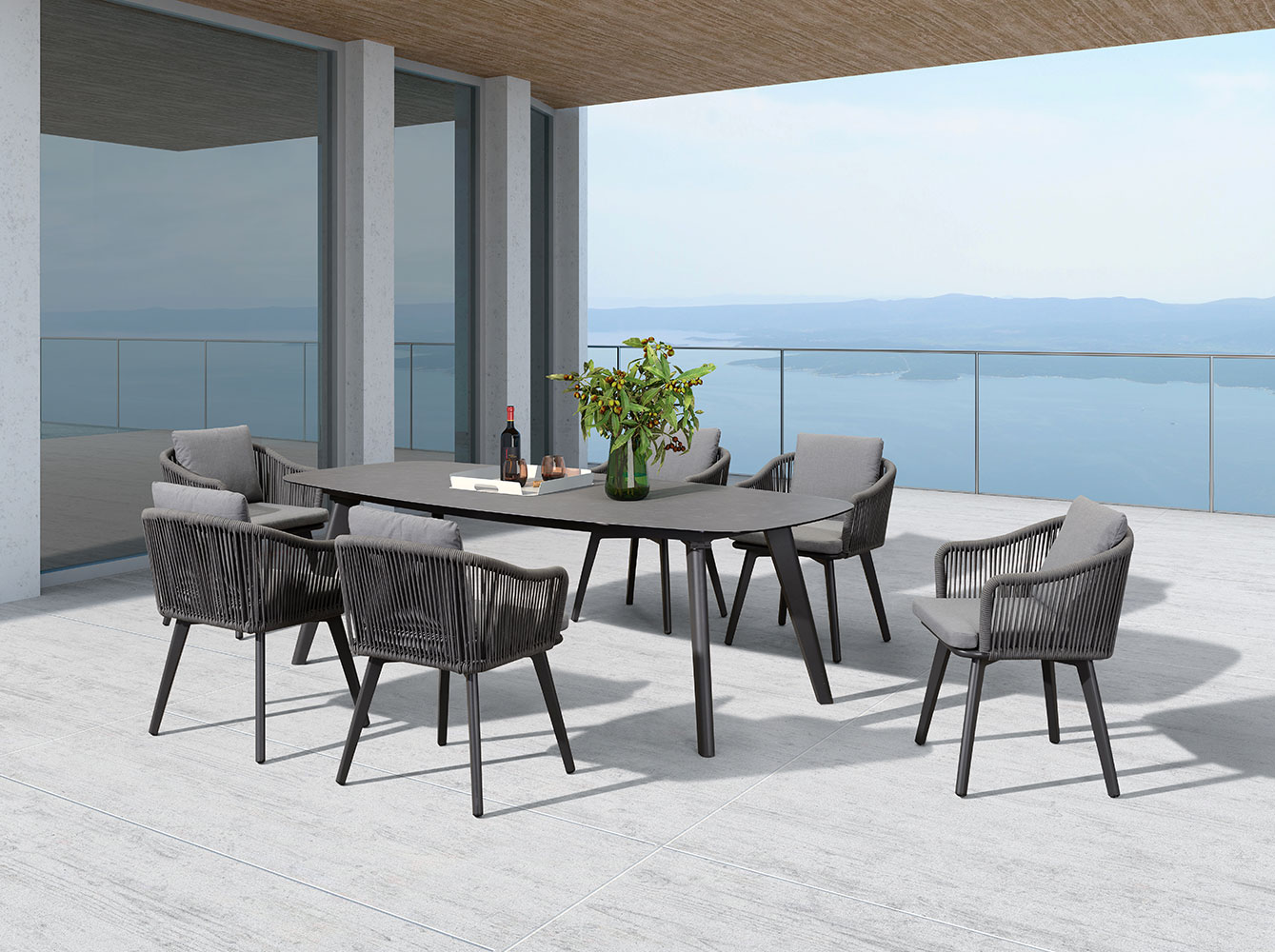 Fashionable And Elegant Design Rope Dinner Set