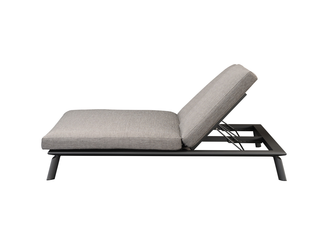  Cushioned Double Sun Lounger For Garden 