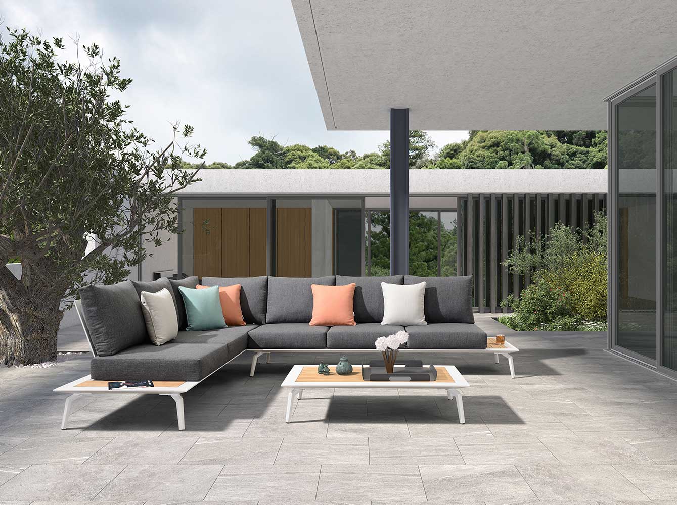 Morden Optional Combinations Garden Sofa Set