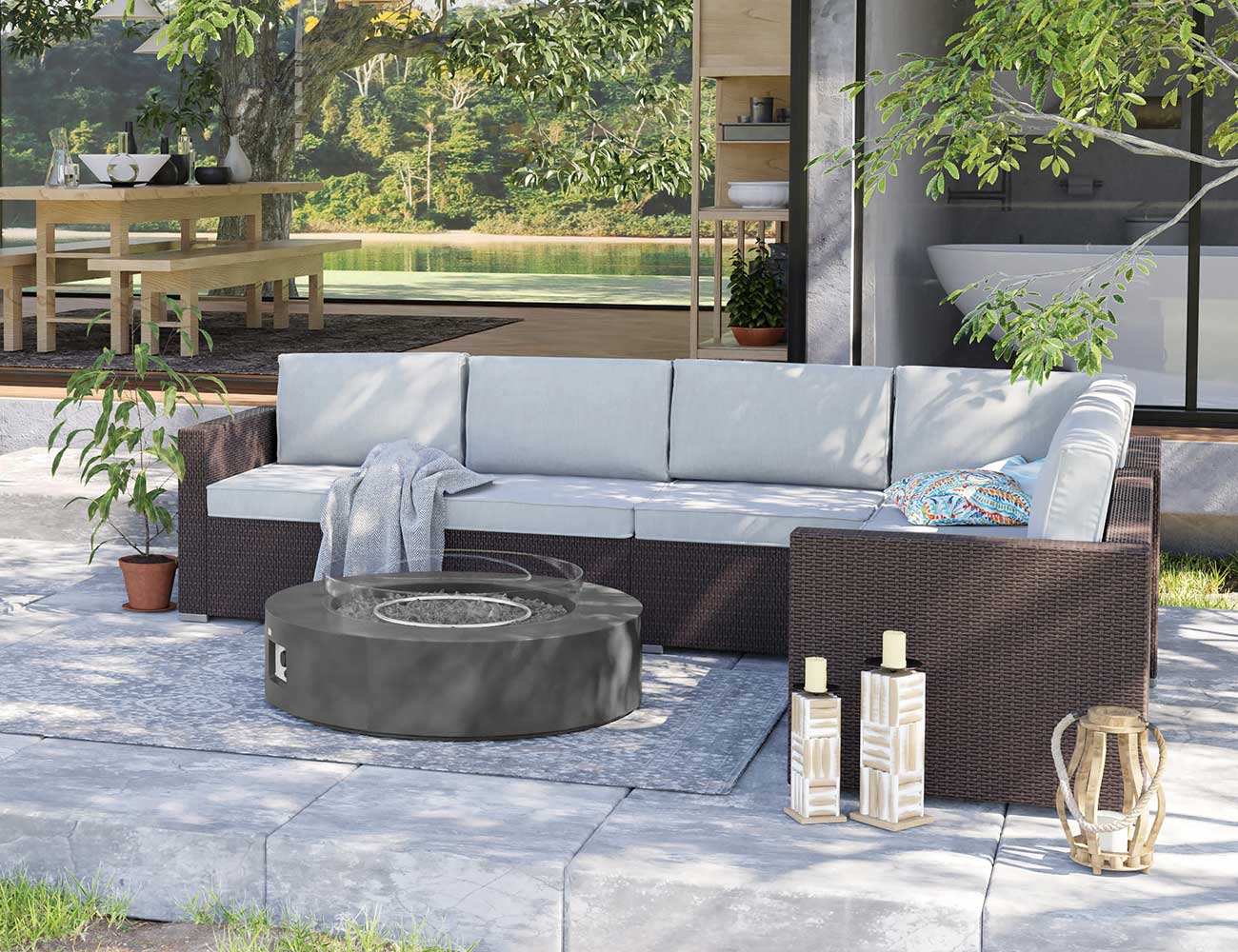 New Design Garden Fire Pit For Home