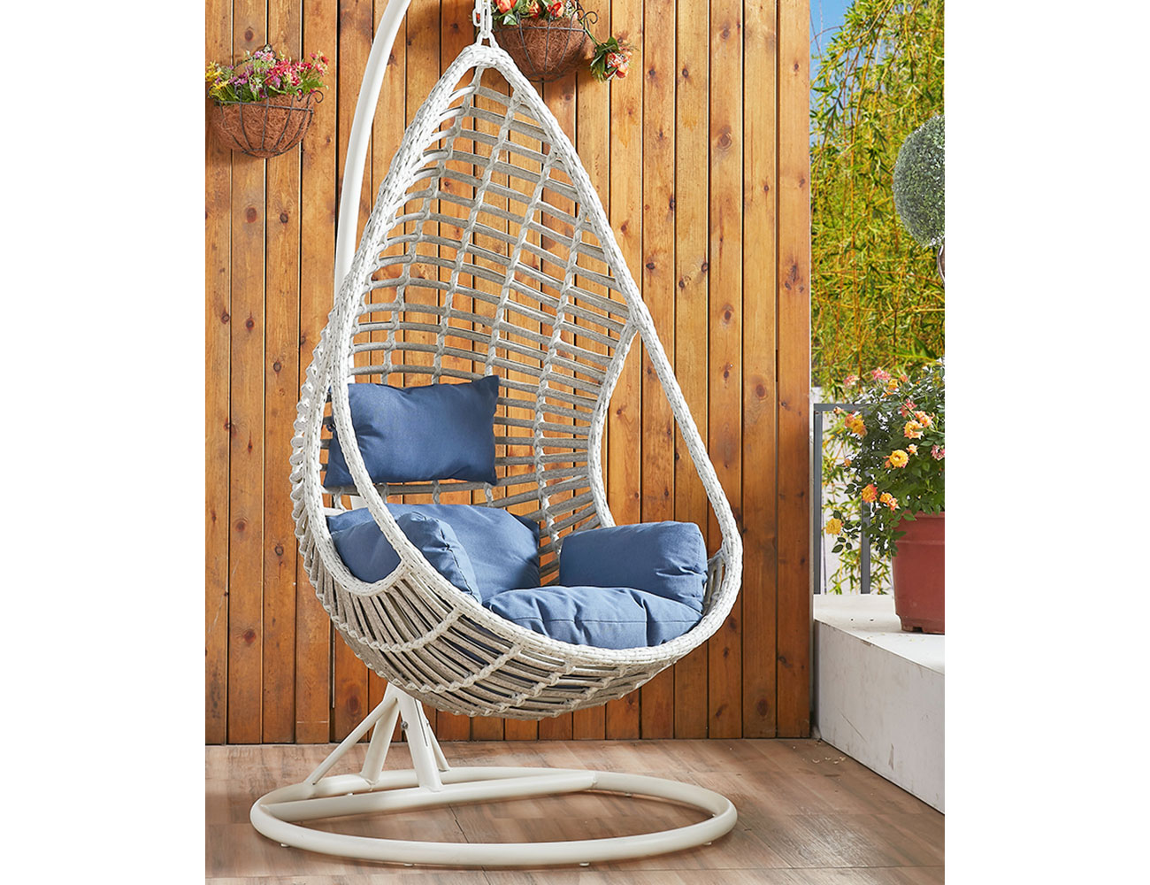 Customizable Rattan Weaving Hanging Chair