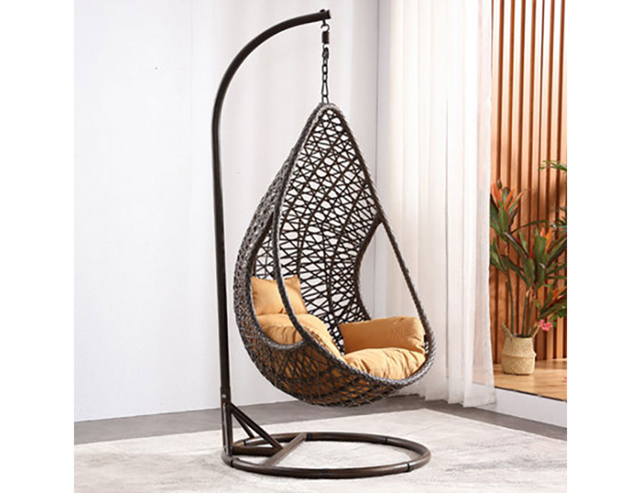 Customizable Rattan Weaving Hanging Chair