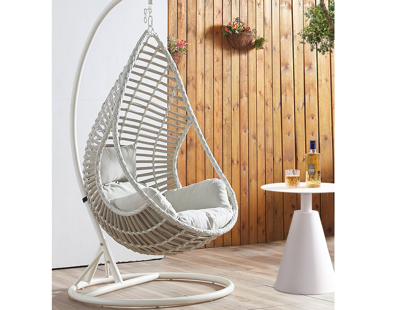 Customizable Rattan Weaving Hanging Chair