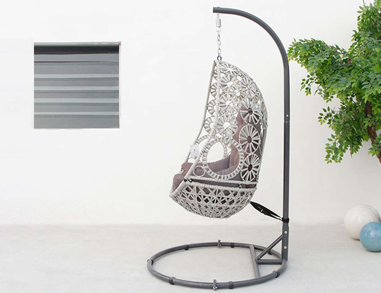Courtyard Bird Nest Design Hanging Chair